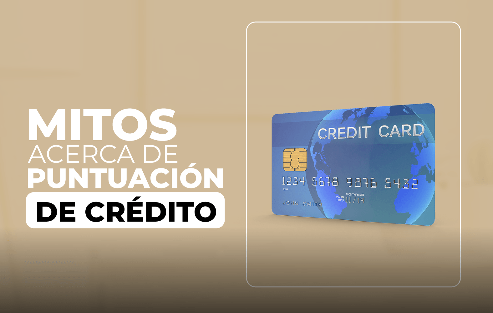 Algunos mitos sobre la puntuación de crédito